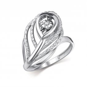 Кольцо из белого золота GRIGORIEV Г01-12-51131-31-00 с бриллиантом Г01-12-51131-31-00 фото