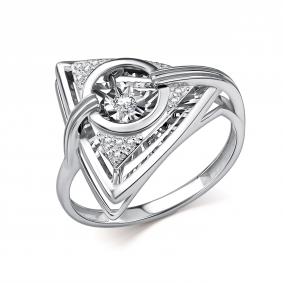 Кольцо из белого золота GRIGORIEV Г01-12-51132-31-00 с бриллиантом Г01-12-51132-31-00 фото