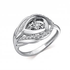 Кольцо из белого золота GRIGORIEV Г01-12-51137-31-00 с бриллиантом Г01-12-51137-31-00 фото