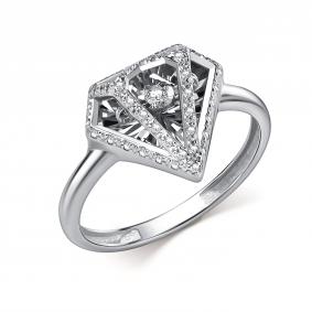 Кольцо из белого золота GRIGORIEV Г01-12-51198-31-00 с бриллиантом Г01-12-51198-31-00 фото