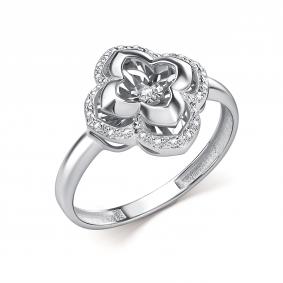 Кольцо из белого золота GRIGORIEV Г01-12-51205-31-00 с бриллиантом Г01-12-51205-31-00 фото