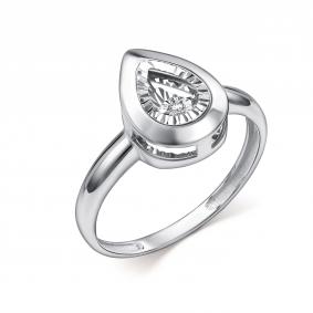 Кольцо из белого золота GRIGORIEV с танцующим бриллиантом Г01-12-51208-11-00 Г01-12-51208-11-00 фото