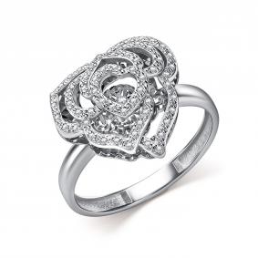 Кольцо из белого золота GRIGORIEV с танцующим бриллиантом Г01-12-51217-31-00 Г01-12-51217-31-00 фото