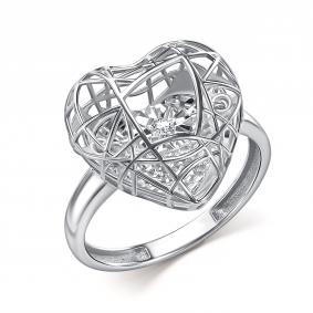 Кольцо из белого золота GRIGORIEV Г01-12-51221-11-00 с бриллиантом Г01-12-51221-11-00 фото