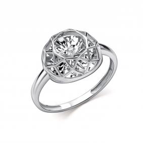 Кольцо из белого золота GRIGORIEV Г01-12-51235-11-00 с бриллиантом Г01-12-51235-11-00 фото