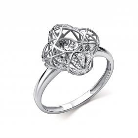 Кольцо из белого золота GRIGORIEV Г01-12-51250-11-00 с бриллиантом Г01-12-51250-11-00 фото