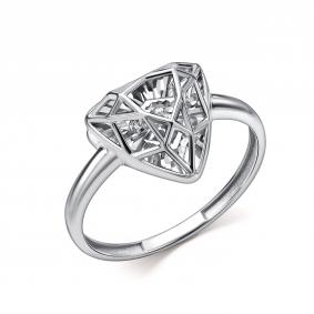 Кольцо из белого золота GRIGORIEV Г01-12-51254-11-00 с бриллиантом Г01-12-51254-11-00 фото