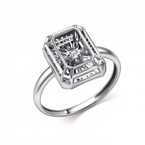 Кольцо из белого золота GRIGORIEV Г01-12-51279-11-00 с бриллиантом Г01-12-51279-11-00 фото