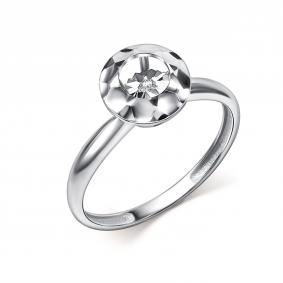 Кольцо из белого золота GRIGORIEV Г01-12-51289-11-00-2 с бриллиантом Г01-12-51289-11-00-2 фото