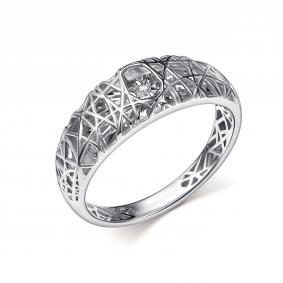 Кольцо из белого золота GRIGORIEV с танцующим бриллиантом Г01-12-51296-11-00 Г01-12-51296-11-00 фото