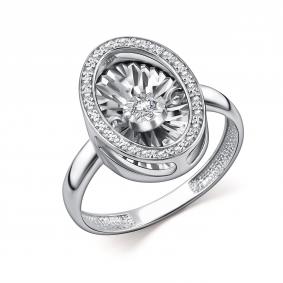 Кольцо из белого золота GRIGORIEV Г01-12-5498-31-00 с бриллиантом Г01-12-5498-31-00 фото