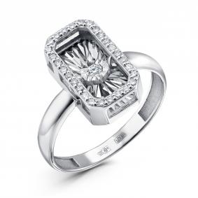 Кольцо из белого золота GRIGORIEV Г01-12-5697-31-00 с бриллиантом Г01-12-5697-31-00 фото