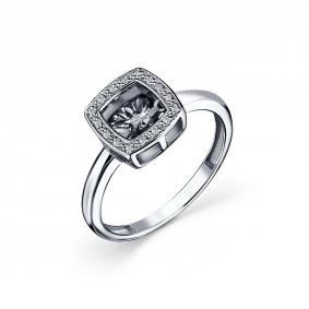 Кольцо из белого золота GRIGORIEV Г01-12-5894-31-00 с бриллиантом Г01-12-5894-31-00 фото