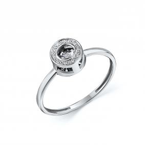 Кольцо из белого золота GRIGORIEV Г01-12-5905-31-00 с бриллиантом Г01-12-5905-31-00 фото