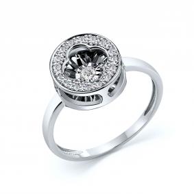 Кольцо из белого золота GRIGORIEV Г01-12-5923-31-00 с бриллиантом Г01-12-5923-31-00 фото