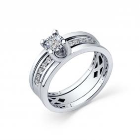 Кольцо из белого золота GRIGORIEV Г01-12-6822-11-00-25 Г01-12-6822-11-00-25 фото