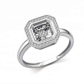 Кольцо из белого золота GRIGORIEV Г01-12-71282-31-00 с бриллиантом Г01-12-71282-31-00 фото