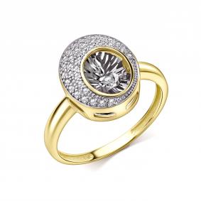 Кольцо из лимонного золота  GRIGORIEV с танцующим бриллиантом Г01-13-51031-31-00 Г01-13-51031-31-00 фото