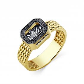 Кольцо из лимонного золота GRIGORIEV Г01-13-51066-13-00 Г01-13-51066-13-00 фото