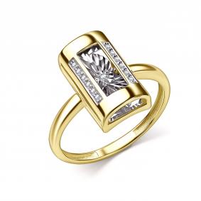 Кольцо из лимонного золота GRIGORIEV с танцующим бриллиантом Г01-13-51253-31-00 Г01-13-51253-31-00 фото