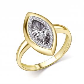 Кольцо из лимонного золота GRIGORIEV с танцующим бриллиантом Г01-13-51370-31-00 Г01-13-51370-31-00 фото