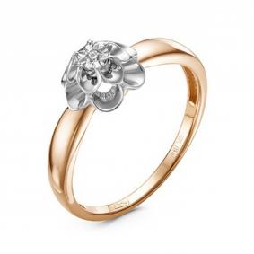 Серебряное кольцо GRIGORIEV Г01-20-5412(с) с бриллиантом Г01-20-5412(с) фото