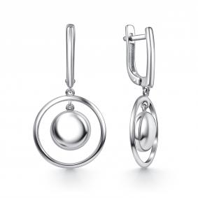 Серебряные серьги GRIGORIEV Г02-10-01075-00-00-2 Г02-10-01075-00-00-2 фото