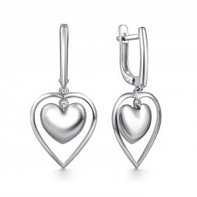 Серебряные серьги GRIGORIEV Г02-10-01075-00-00 Г02-10-01075-00-00 фото