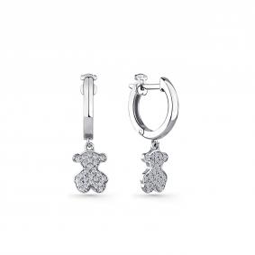Серебряные серьги GRIGORIEV Г02-10-0757-41-00 с фианитом Г02-10-0757-41-00 фото