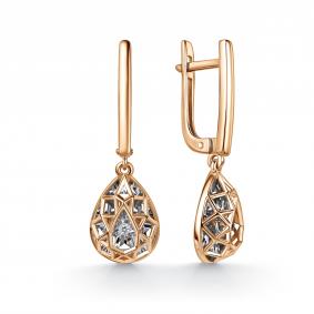 Золотые серьги GRIGORIEV Г02-11-51255-11-00-1 с бриллиантом Г02-11-51255-11-00-1 фото