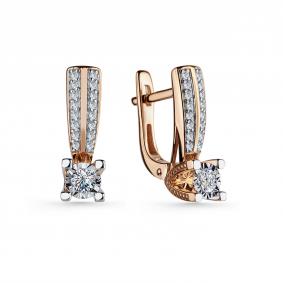 Золотые серьги GRIGORIEV Г02-11-6794-31-00-24 Г02-11-6794-31-00-24 фото