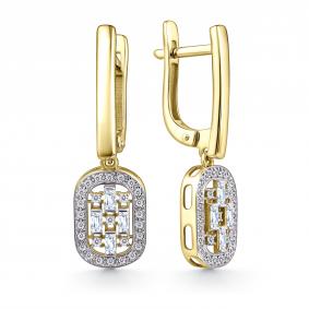 Серьги из лимонного золота GRIGORIEV Г02-13-01044-11-00-1 Г02-13-01044-11-00-1 фото