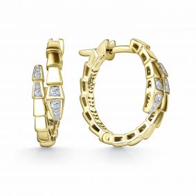 Серьги из лимонного золота GRIGORIEV Г02-13-0974-11-00-1 с бриллиантом Г02-13-0974-11-00-1 фото