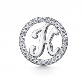 Серебряная подвеска GRIGORIEV Г03-10-01338-41-00-4 с фианитом Г03-10-01338-41-00-4 фото