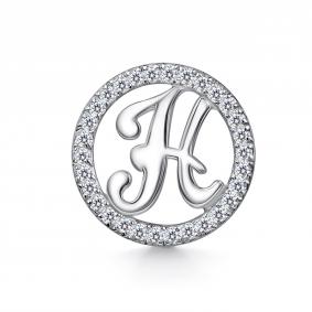 Серебряная подвеска GRIGORIEV Г03-10-01338-41-00-6 с фианитом Г03-10-01338-41-00-6 фото