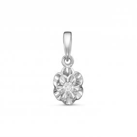 Серебряная подвеска GRIGORIEV Г03-10-0413(с)7 с танзанитом Г03-10-0413(с)7 фото