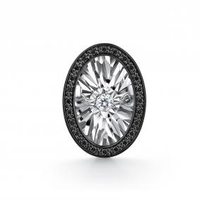 Серебряная подвеска GRIGORIEV Г03-10-5498-43-00-1 с фианитом Г03-10-5498-43-00-1 фото