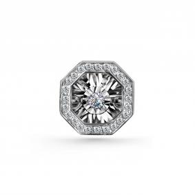 Серебряная подвеска GRIGORIEV Г03-10-5628-41-00-1 с фианитом Г03-10-5628-41-00-1 фото