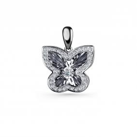 Серебряная подвеска GRIGORIEV Г03-10-5858-41-00 с фианитом Г03-10-5858-41-00 фото