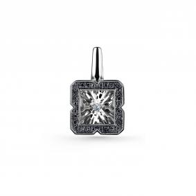 Серебряная подвеска GRIGORIEV Г03-10-5889-43-00-1 с фианитом Г03-10-5889-43-00-1 фото