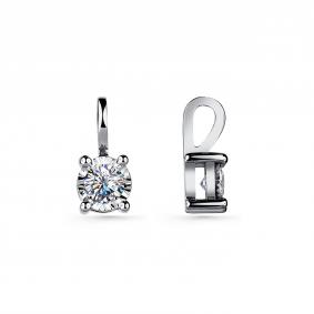 Серебряная подвеска GRIGORIEV Г03-10-6772-41-00-25 с фианитом Г03-10-6772-41-00-25 фото