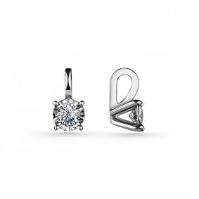 Серебряная подвеска GRIGORIEV Г03-10-6776-41-00-25 с фианитом Г03-10-6776-41-00-25 фото