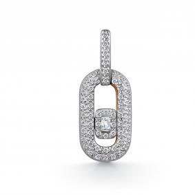 Золотая подвеска GRIGORIEV Г03-11-01115-31-00 с бриллиантом Г03-11-01115-31-00 фото