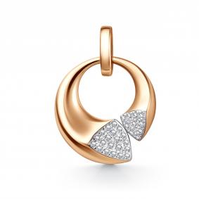 Золотая подвеска GRIGORIEV Г03-11-01184-41-00 с фианитом Г03-11-01184-41-00 фото