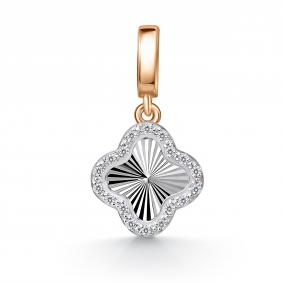 Золотая подвеска GRIGORIEV Г03-11-01258-21-00 с бриллиантом Г03-11-01258-21-00 фото