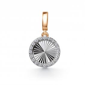 Золотая подвеска GRIGORIEV Г03-11-01259-21-00 с бриллиантом Г03-11-01259-21-00 фото