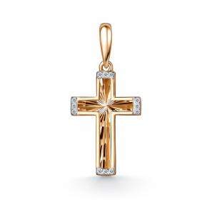 Золотая подвеска GRIGORIEV Г03-11-01378-21-00 с бриллиантом Г03-11-01378-21-00 фото