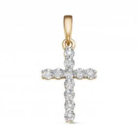 Золотая подвеска GRIGORIEV Г03-11-5083-11-00 с бриллиантом Г03-11-5083-11-00 фото