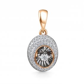 Золотая подвеска GRIGORIEV Г03-11-51031-31-00 с бриллиантом Г03-11-51031-31-00 фото