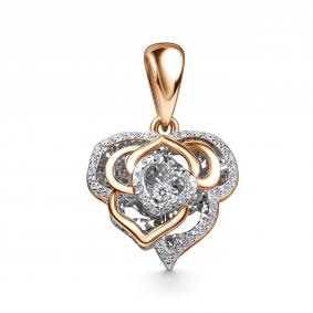 Золотая подвеска GRIGORIEV Г03-11-51228-31-00 с бриллиантом Г03-11-51228-31-00 фото